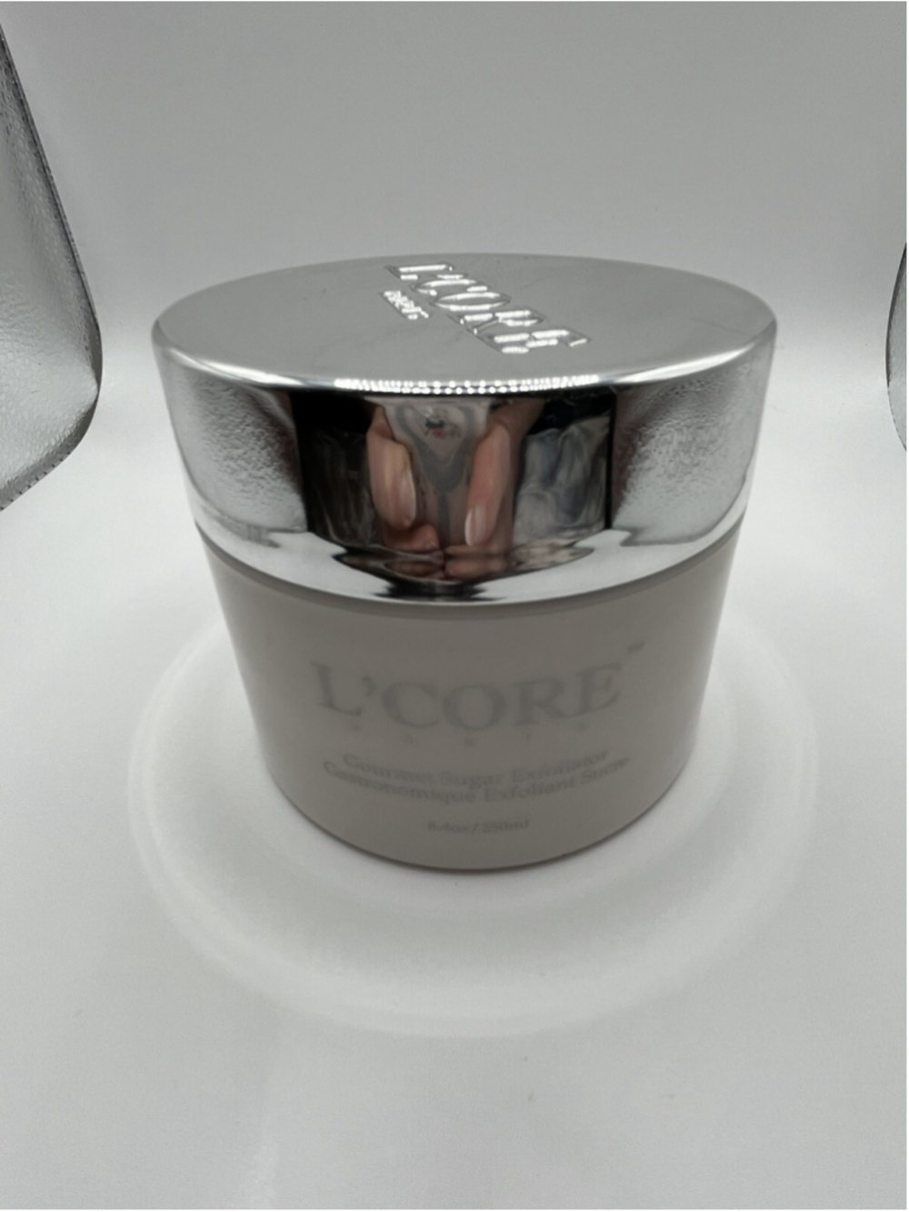 L’CORE Paris Gourmet Sugar Exfoliator 8.4oz/250ml Sealed Jar New DESIGNER